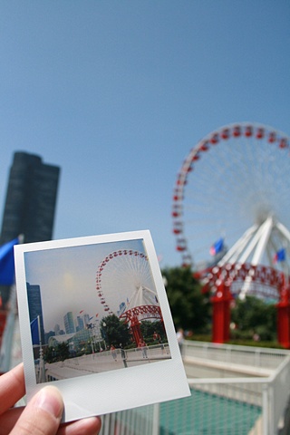 polaroid ferris wheel