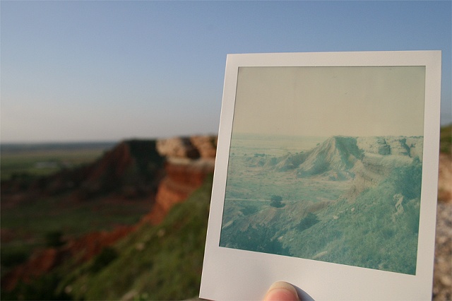 polaroid gloss mountains oklahoma