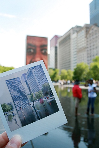 polaroid millennium park