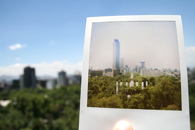 Polaroid Chapultepec Castle Mexico Angela Castro