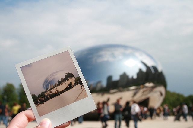 polaroid cloud gate