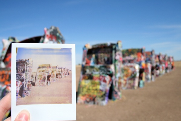 polaroid cadillac ranch