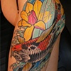 Ivy's Koi Fish and Magnolias