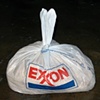 Exxon Bag Filled with Soiled Cat Litter