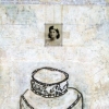 Ornate Vase and Female with Flower