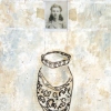 Romanian Woman & Vase