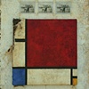 Composition in Red, Blue, Yellow with Fritz