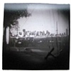 Double exposure cityscape