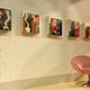 Virtual art gallery. Computer generated rendering and paintings by Pilar Botana
