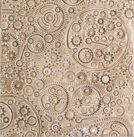 Grey Gears 12x12