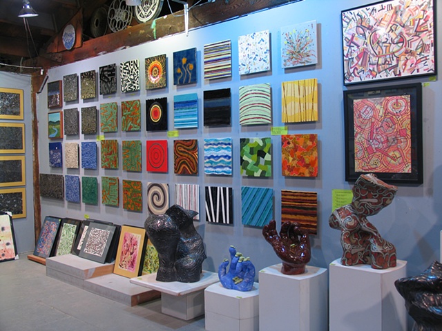 Studio - 12"x12" tiles, Sculpture