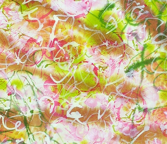 Listening to Bougainvillea II - Detail