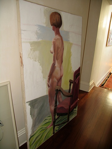 Woman and Chair