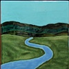 River Scape 12x12 