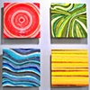 SOLD Four Months - 4 12"x12" tiles