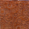 Amber Gears 8"x8"