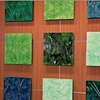 Leaf Mural -detail - Chicagoland Hospital