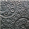 Pewter Gears 8"x8" tile