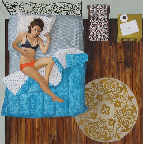 Untitled (Blue Bed)