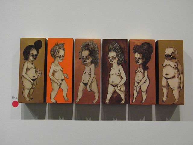Sold work at Loose leaf Collective in Tulsa, OK