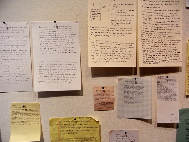 Engine of my days: Collected Recorded Dreams