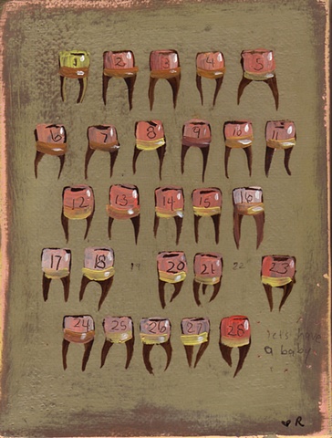 Tooth painting  24