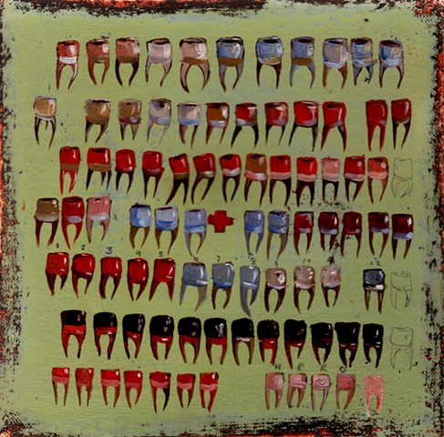 Tooth painting  28