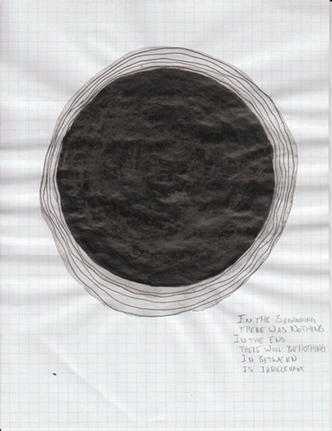 Void by Vincent Como, Black Drawing