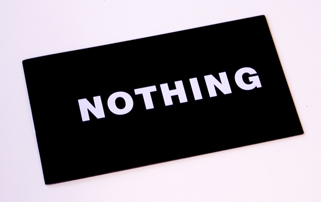 Nothing (The Order of the Black Mark tract)