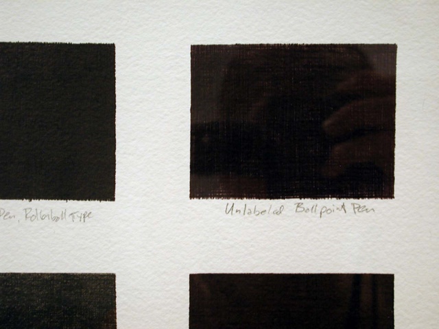 Vincent Como, Things In My Studio That Make Black