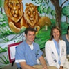 Mt. Sinai pediactric ER zoo room mural