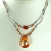 Cubic Zirconia and Silver