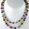 Rainbow Pearl Necklace