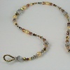 Gold Crystal Lariat