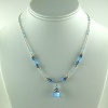 Blue Crystal Dangle