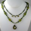 Jade and Cubic Zirconia