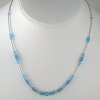 Blue Quartz Necklace