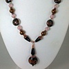 Vintage Murano Style Glass and Onyx