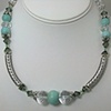 Amazonite and Bali Silver