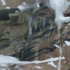 Rock Layers in winter