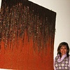 Laura Lozano and her Tapestry