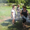 Ceremony and offering to the Fire, with the use of copal, a pre-columbian incense that takes you to other worlds