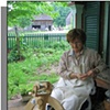 Friedl Ballaban in a spinning demonstration