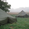 Camping at Moon Rain Centre, where the intallations where taking place. Magical space.