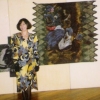 Batik exhibit in UNESCO HALL, Paris