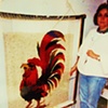 Maru finishing her Rooster