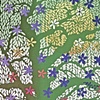 "Fleurs de Lune / Printemps" - silkscreened greeting card