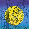 "Beach Grass" silk screened greeting card