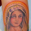 Virgin Mary Tattoo