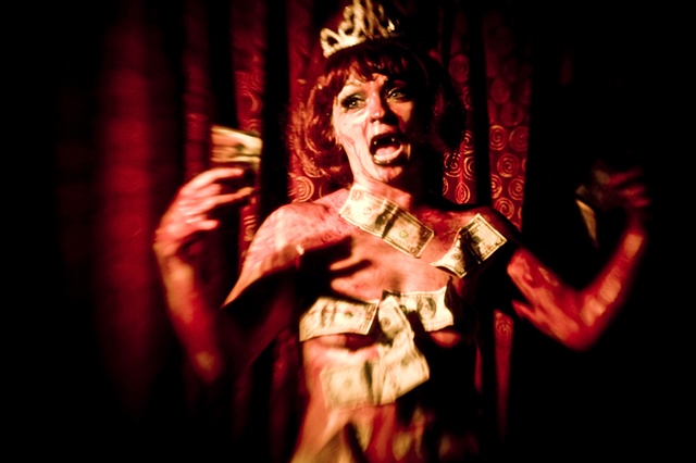 Burlesque on Halloween, The Slipper Room, NYC
